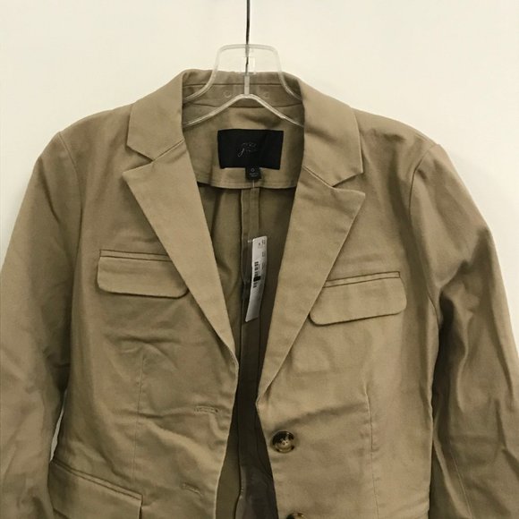 NWT J. Crew Deconstructed Blazer in Cotton Twill - Picture 4 of 6